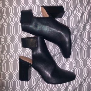 H&M open back closed toe booties size 7